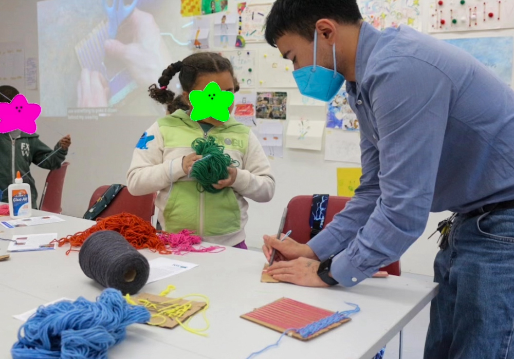 Anderson Teaching at Hyde Park Art Center