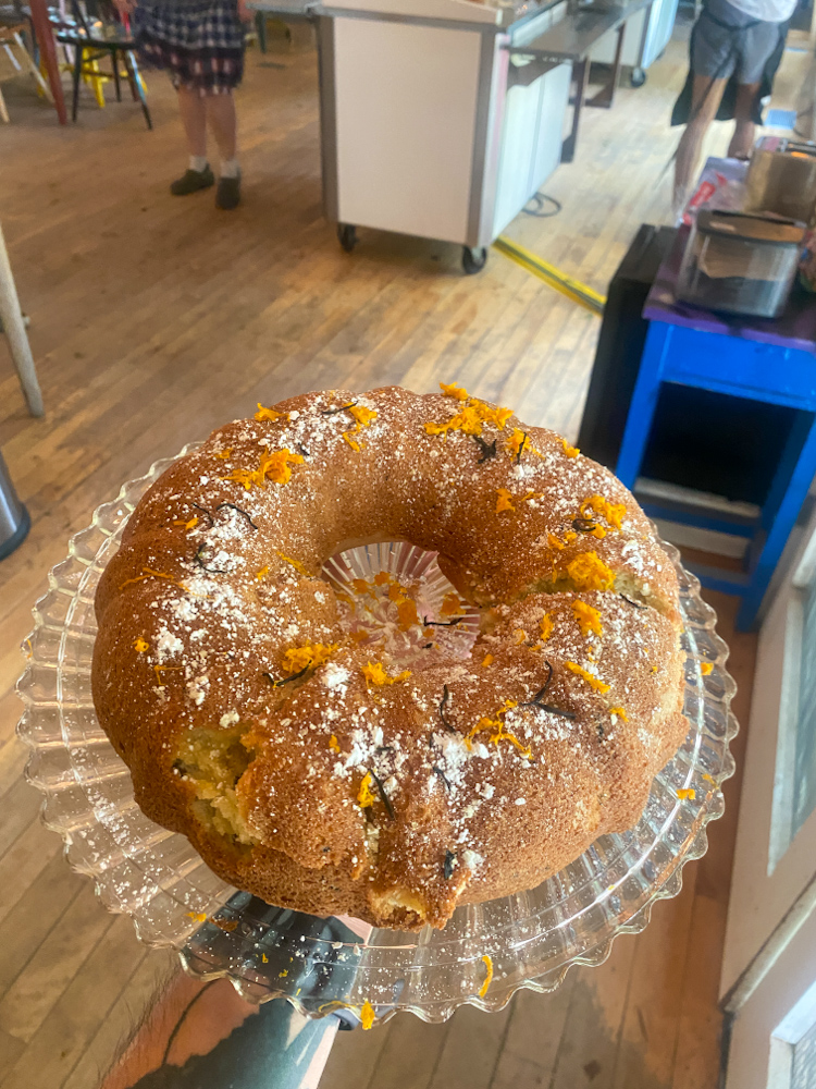 Gluten-Free Earl Grey Tea Cake for Oxbow