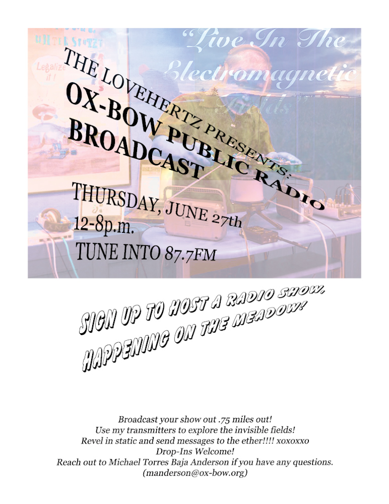 The LoveHertz Open Call Poster